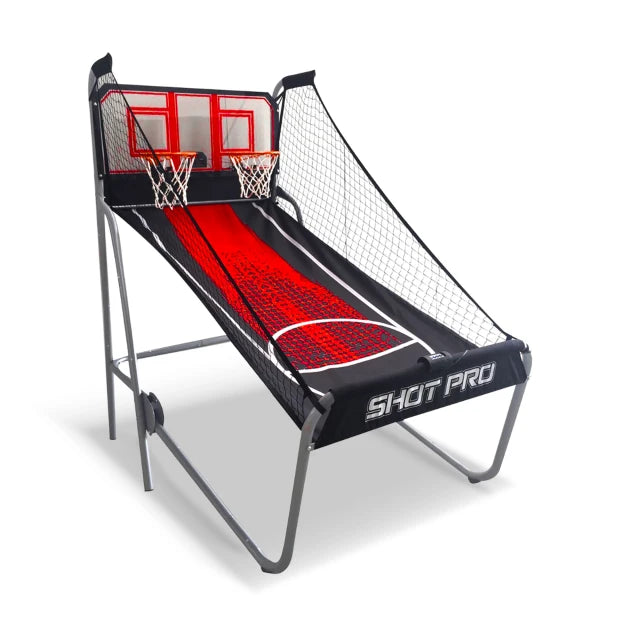 Shot Pro Deluxe 81-in Dual Basketball Arcade Game with LED Scoring