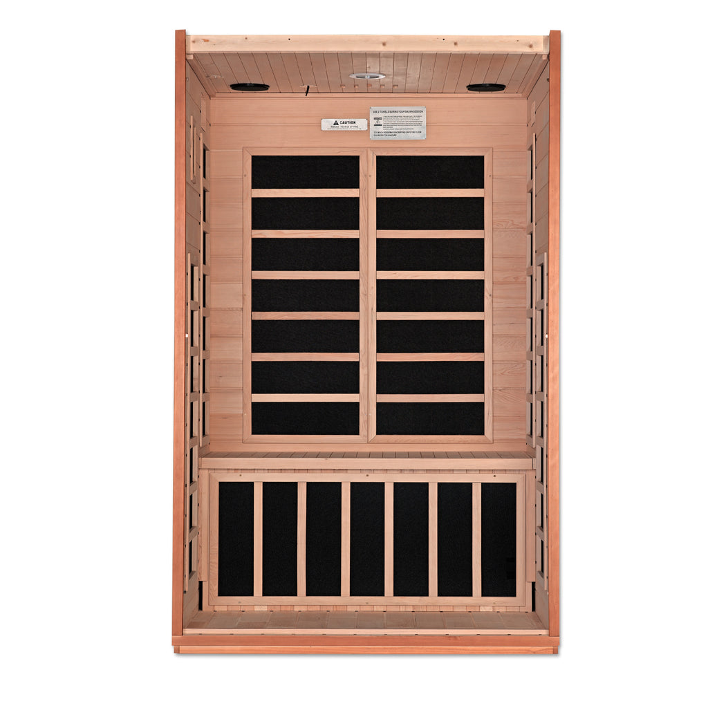 Dynamic "Cordoba" 2 Person Ultra Low EMF FAR IR Sauna