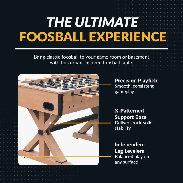 Daulton 55-in Foosball Table