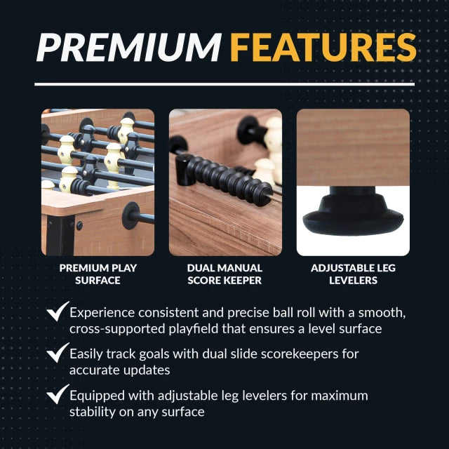 Daulton 55-in Foosball Table