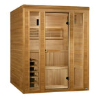 2025 Golden Designs "Engelberg" 6 Person Traditional Sauna