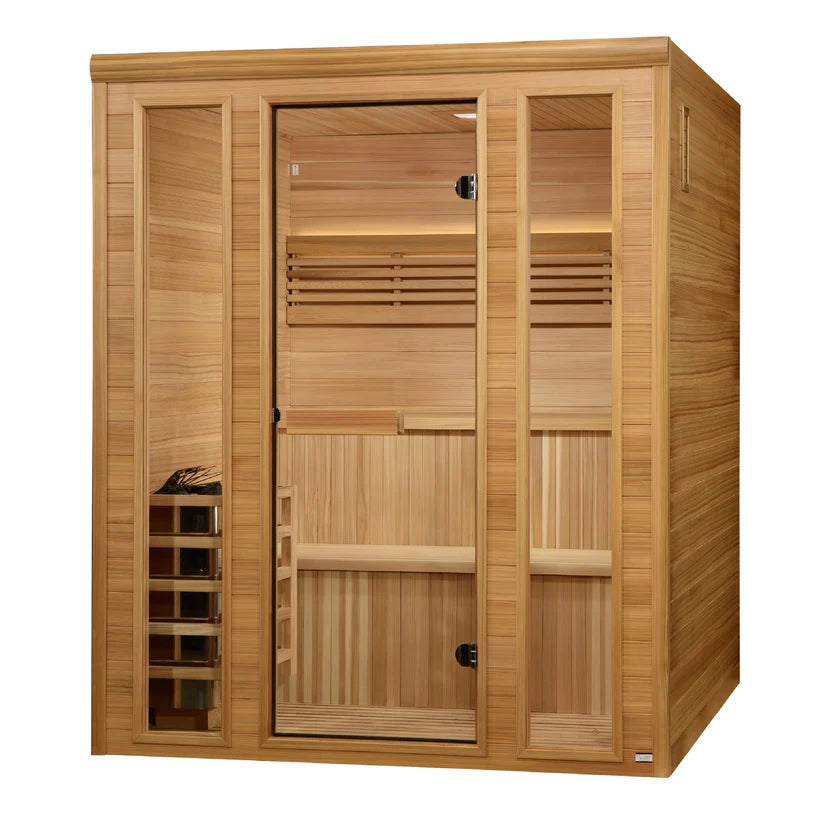 2025 Golden Designs "Engelberg" 6 Person Traditional Sauna