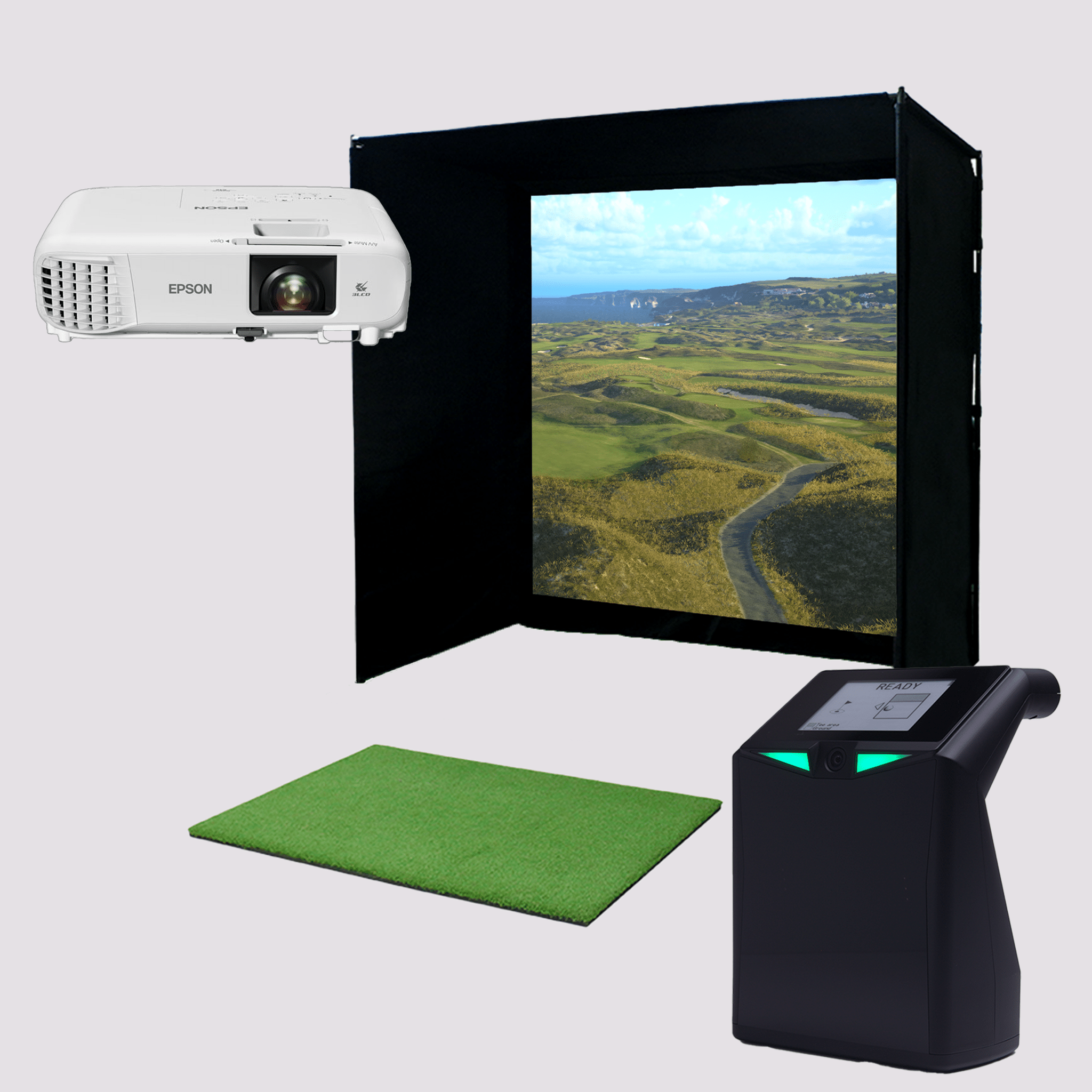 LaunchBox by TruGolf with Starter 10 Enclosure