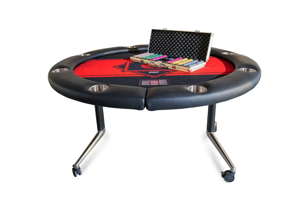 Smart Fold Round Poker Table - image 1
