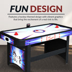 Patriot 60-in Air Hockey Table with LED Scoring - image 7