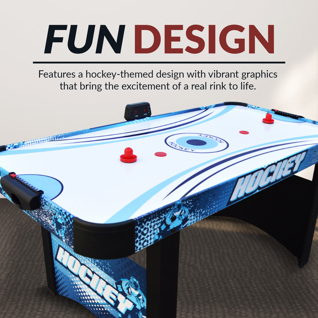 Enforcer 66-in Air Hockey Table with LED Scoring - image 7