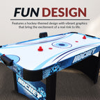 Enforcer 66-in Air Hockey Table with LED Scoring - image 7