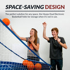 Hoops 81-in Dual Basketball Arcade Game with LED Scoring - image 7