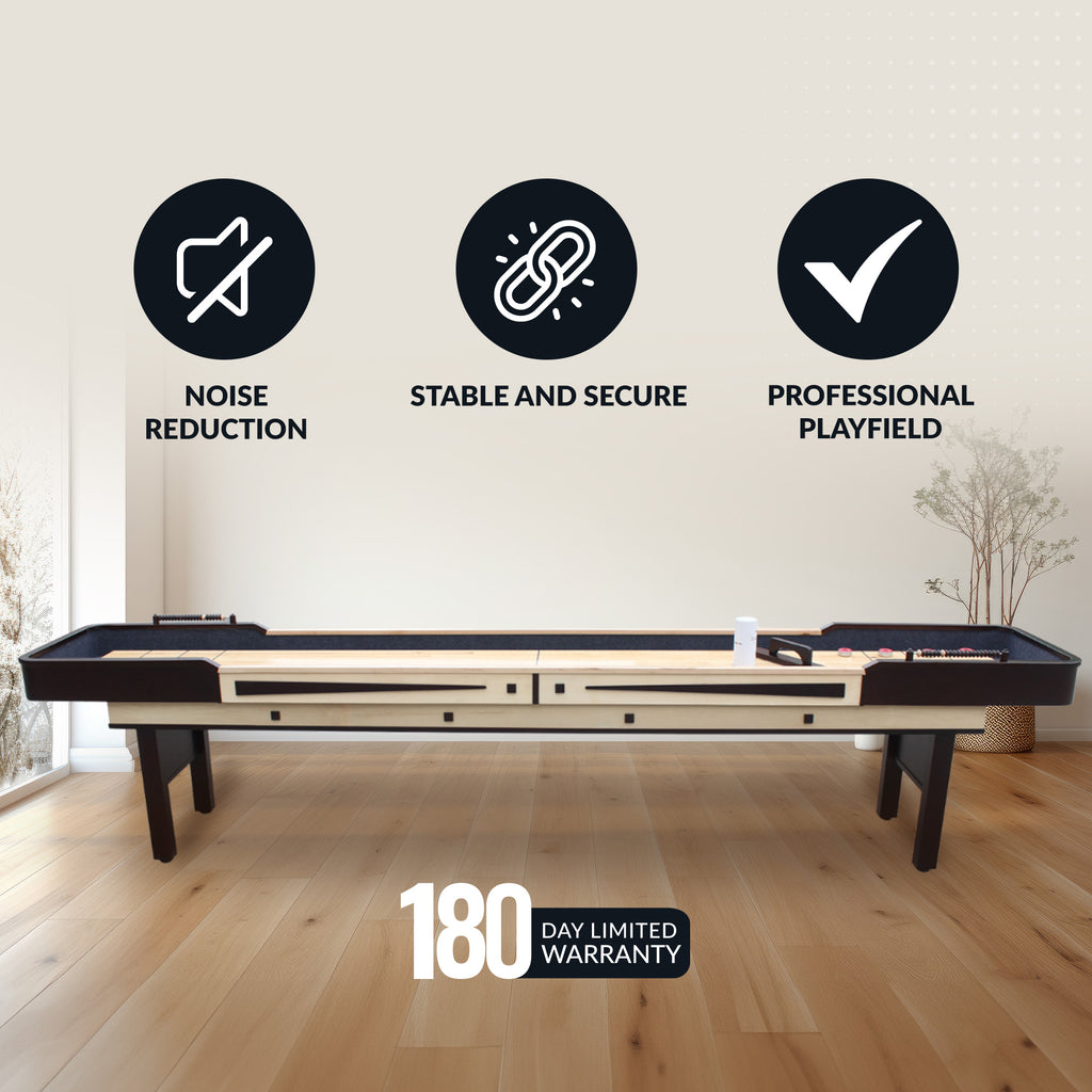 Merlot 9-ft Shuffleboard Table - Espresso Finish - image 4