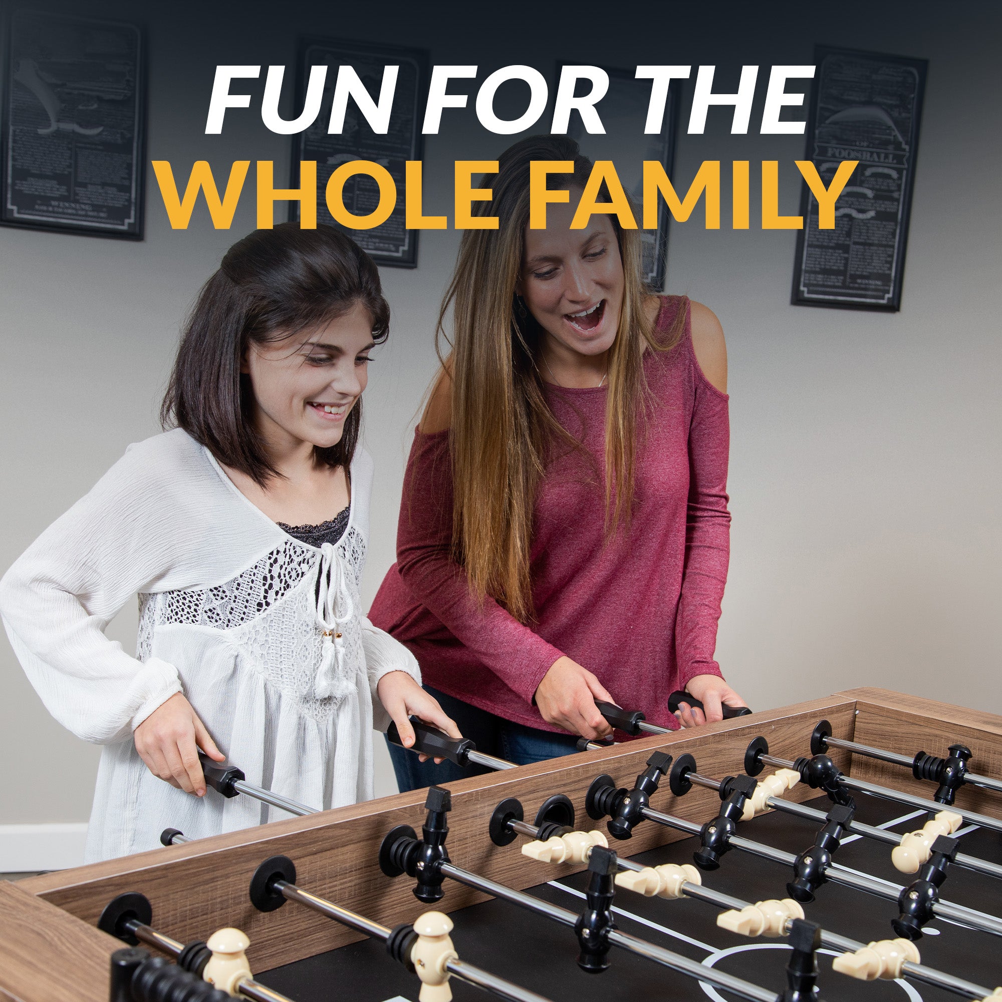 Excalibur 54-in Foosball Table - Driftwood - image 7