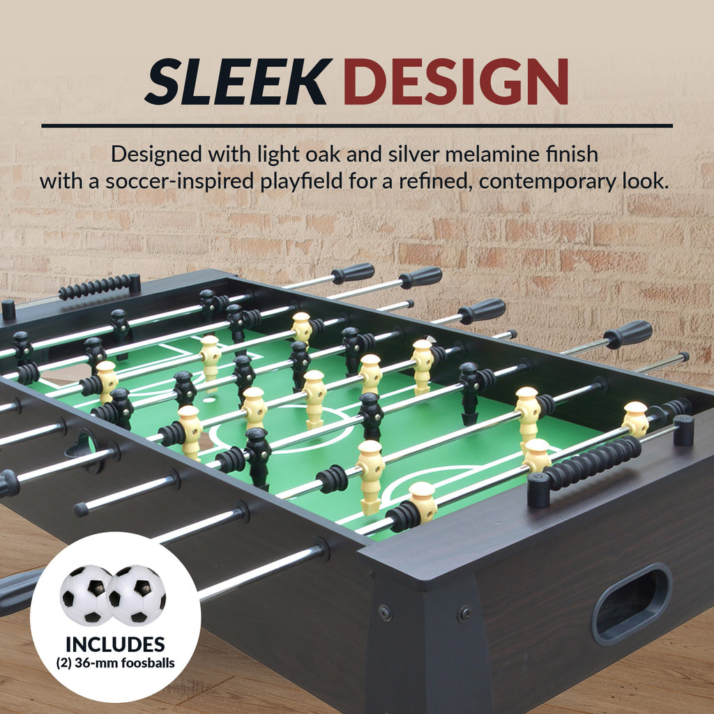 Hurricane 54-in Foosball Table - Dark Walnut - image 6