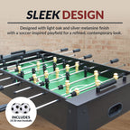 Hurricane 54-in Foosball Table - Dark Walnut - image 6