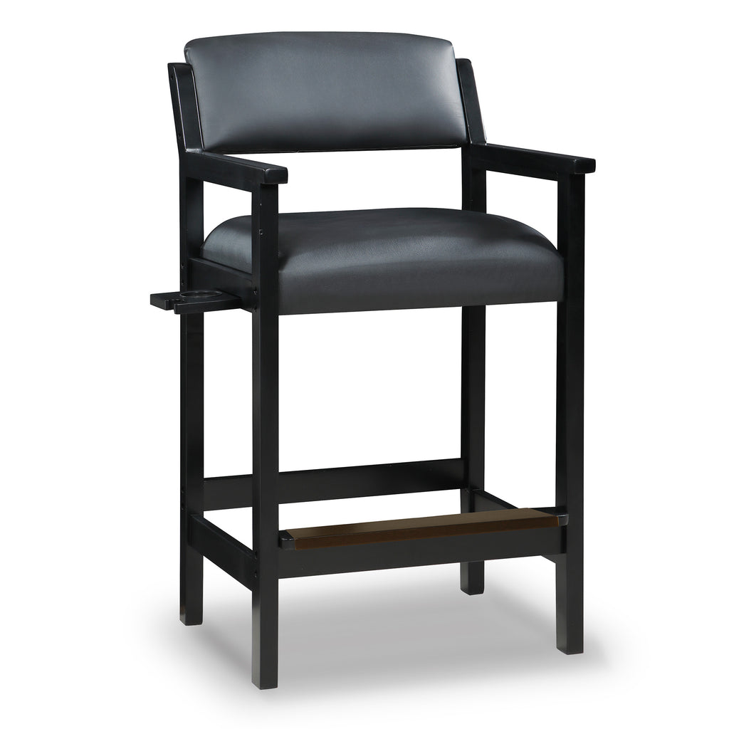 Cambridge 30-in High Top Spectator Chair - Black