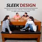 Sherwood 7-ft Air Hockey Table Combo Set with Benches - image 7