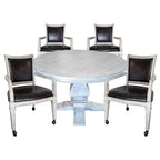 Montecito Dining and Poker Table Set - Driftwood