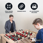 Madison 54-in Foosball 6-in-1 Multi-Game Table - image 4