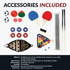 Madison 54-in Foosball 6-in-1 Multi-Game Table - image 6