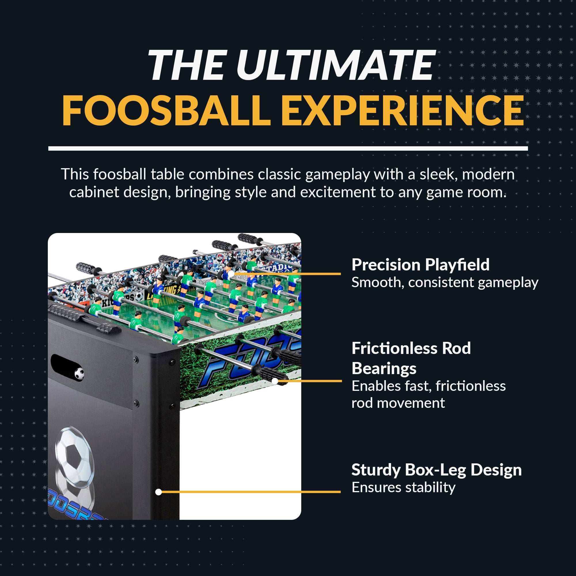 Playoff 48-in Foosball Table - image 3