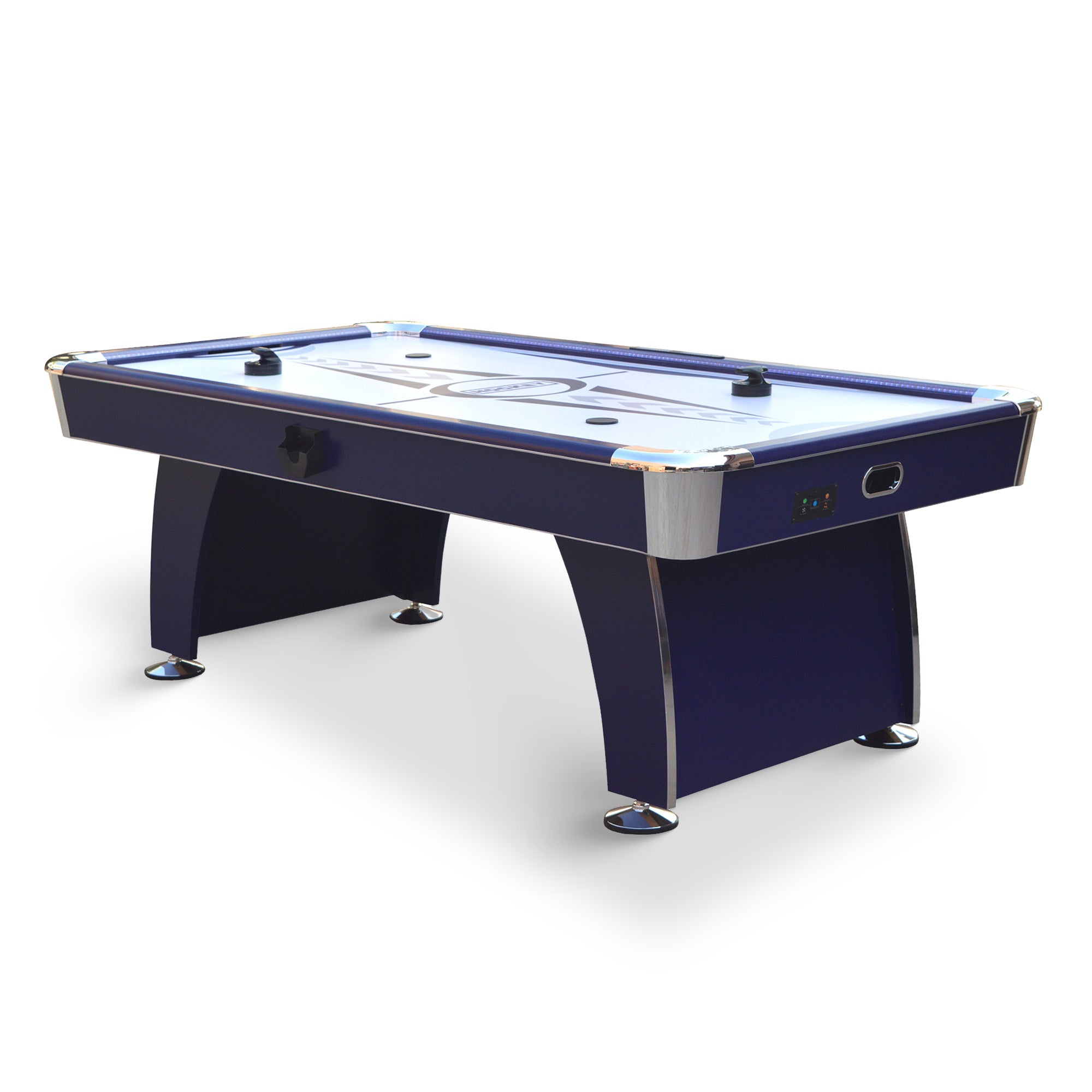 Phantom II 90-in Air Hockey Table with LED Scoring and Lights