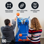 Hoops 81-in Dual Basketball Arcade Game with LED Scoring - image 4