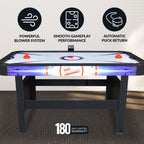 Patriot 60-in Air Hockey Table with LED Scoring - image 4