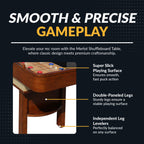 Merlot 9-ft Shuffleboard Table - Walnut Finish - image 3