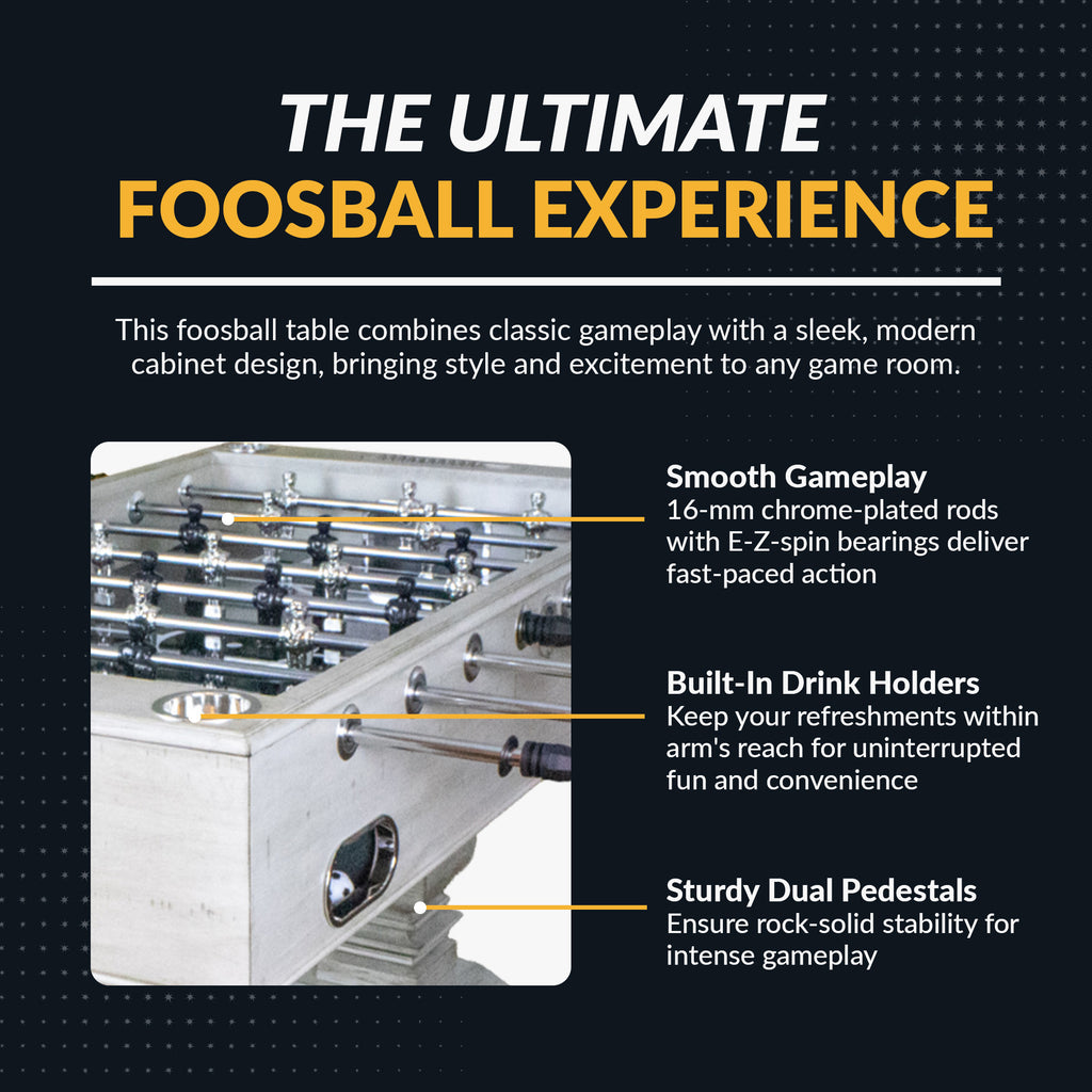 Montecito 55-in Foosball Table - Driftwood - image 3