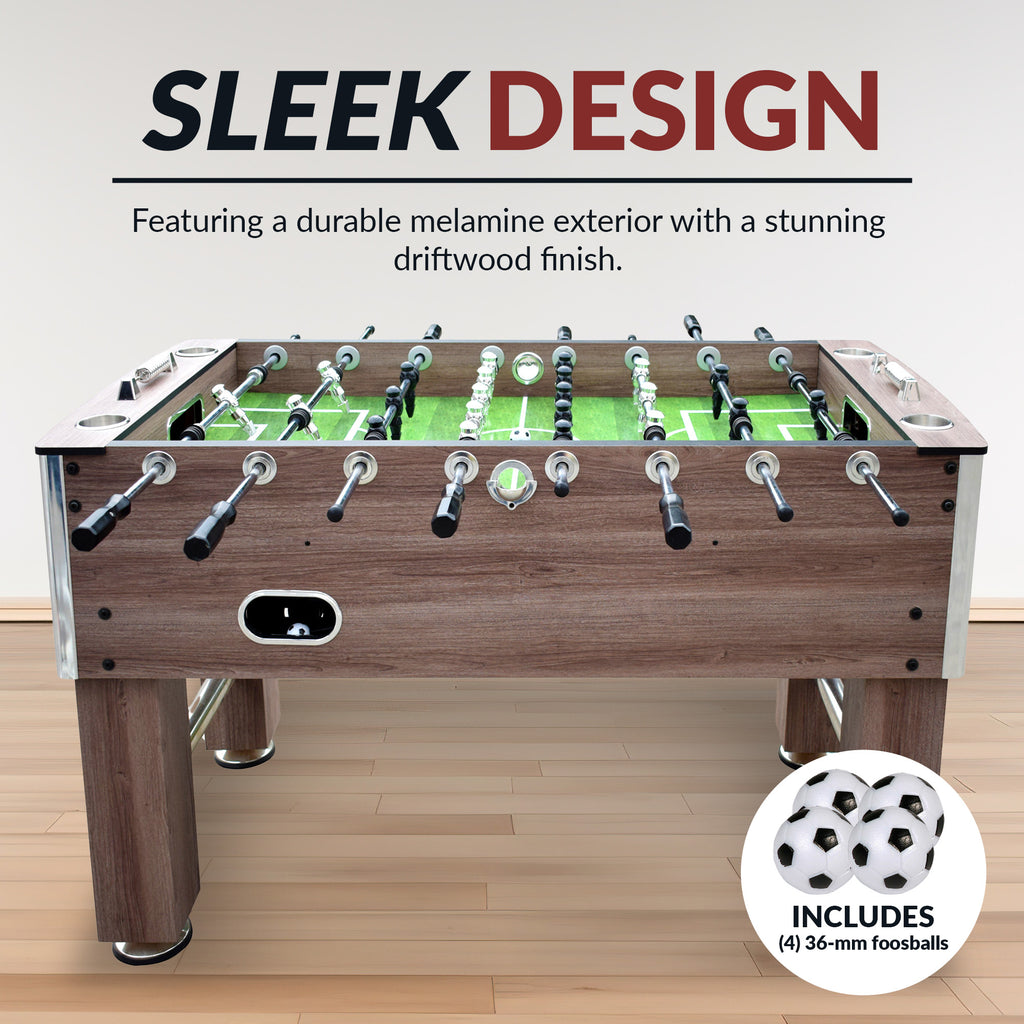 Driftwood 56-in Foosball Table - image 6