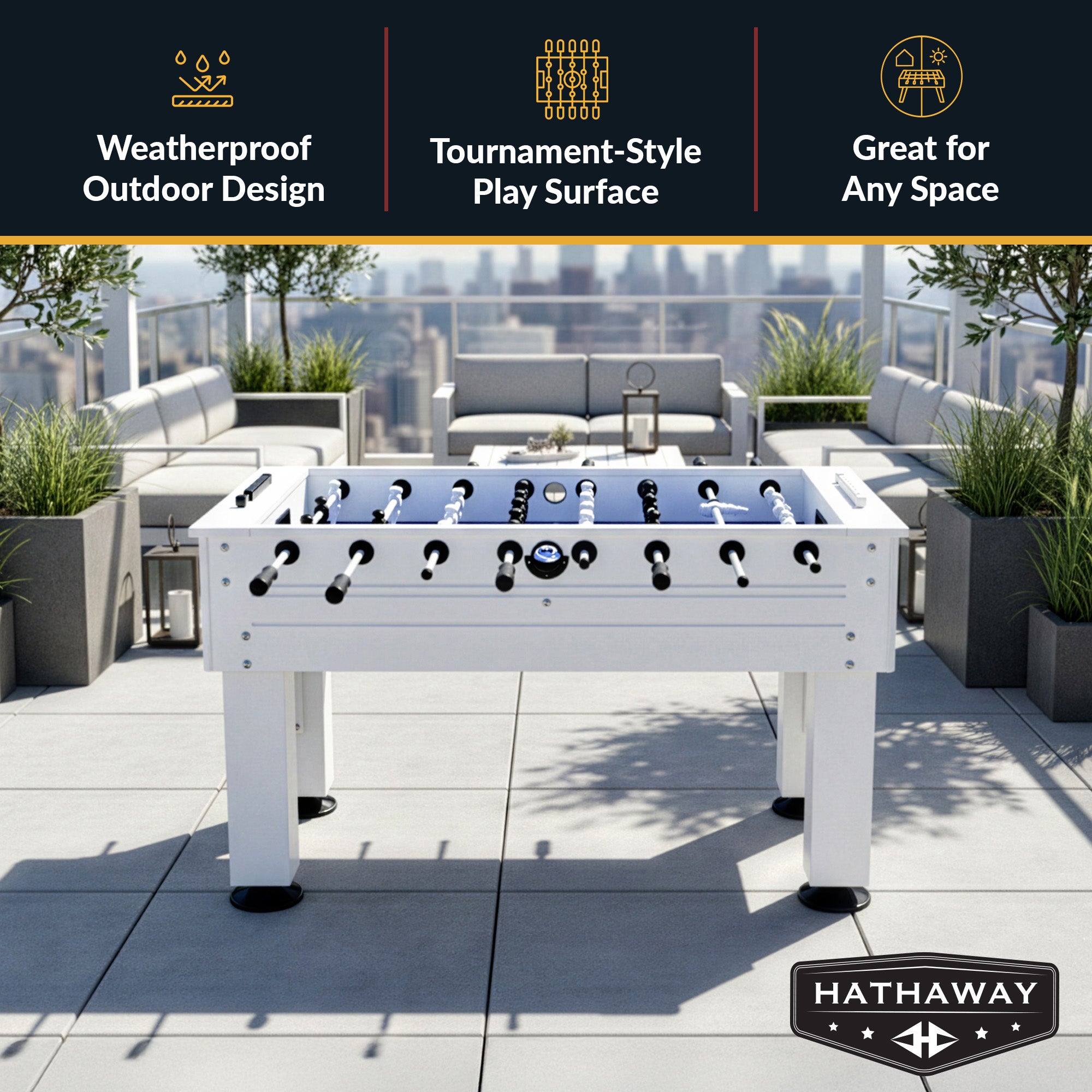 Highlander 55-in Outdoor Foosball Table - image 2