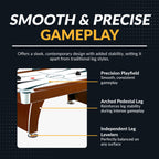 Brentwood 90-in Air Hockey Table with LED Scoring and Sound - image 3