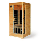 Buena Vista 1-2 Person Hemlock Infrared Sauna with 4 Carbon Heaters