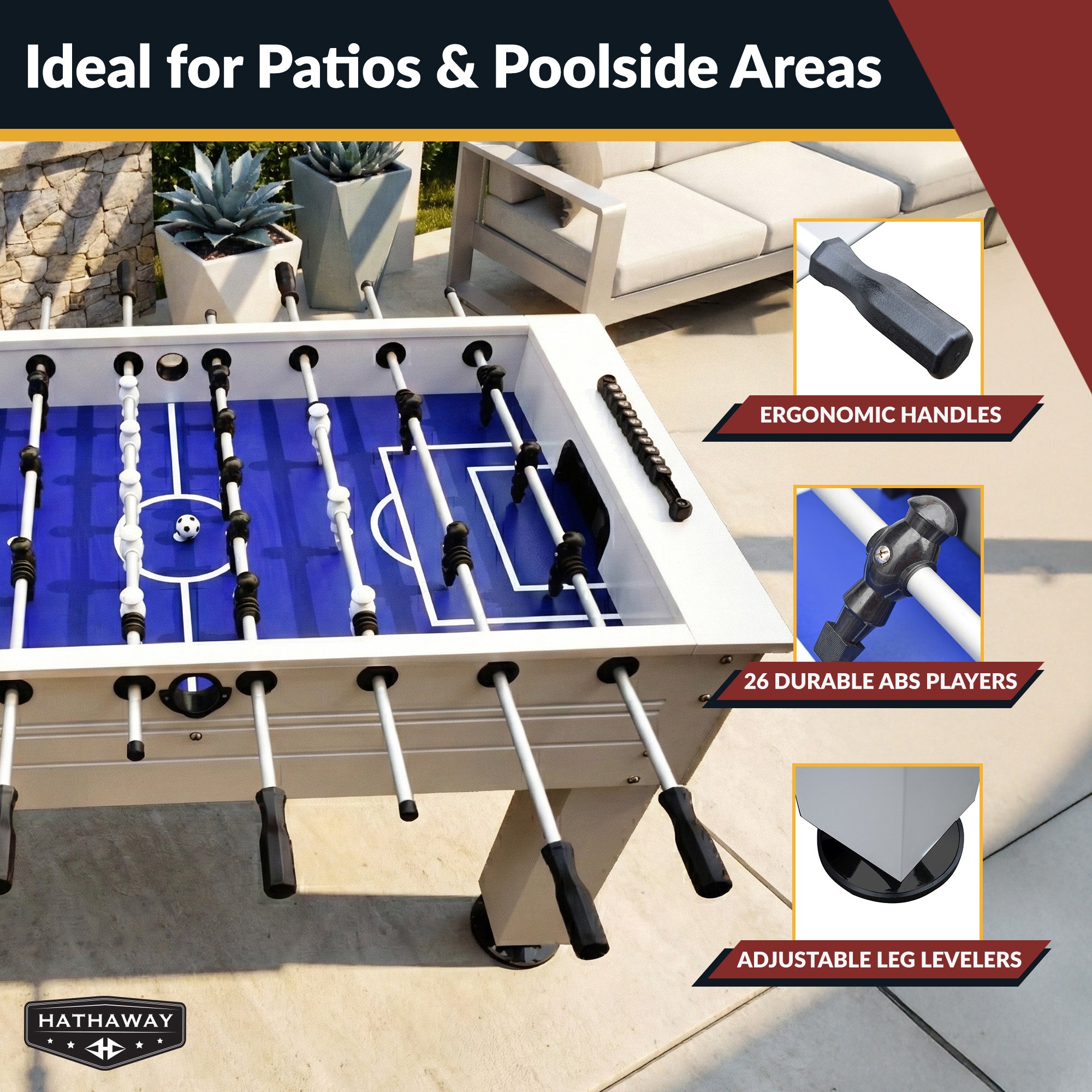 Highlander 55-in Outdoor Foosball Table - image 4