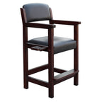Cambridge 30-in High Top Spectator Chair - Mahogany Finish