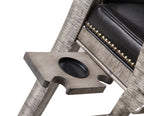 Montecito 29-in High Top Deluxe Spectator Chair - Rustic Gray - image 6