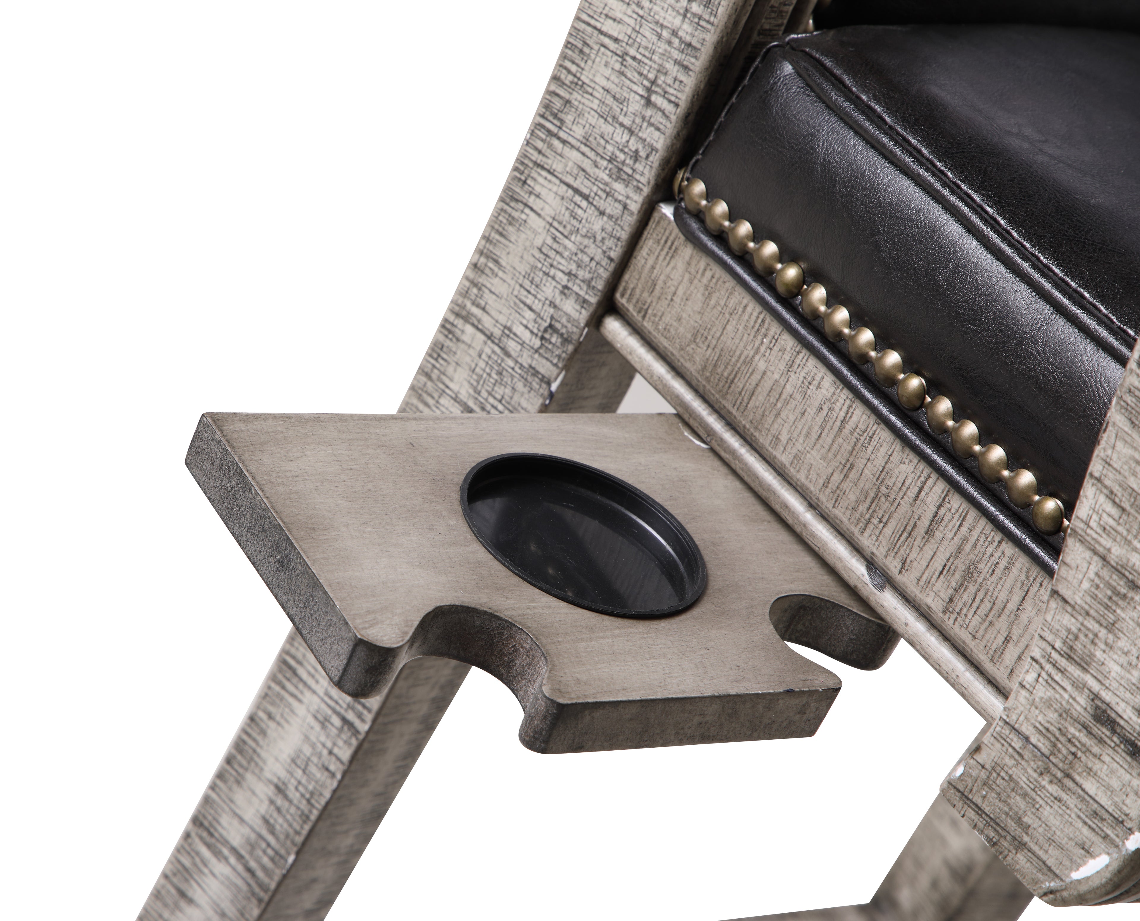 Montecito 29-in High Top Deluxe Spectator Chair - Rustic Gray - image 6