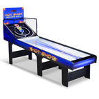 Hot Shot 8-ft Roll Hop and Score Arcade Game Table with LED Scoring