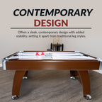 Brentwood 90-in Air Hockey Table with LED Scoring and Sound - image 7