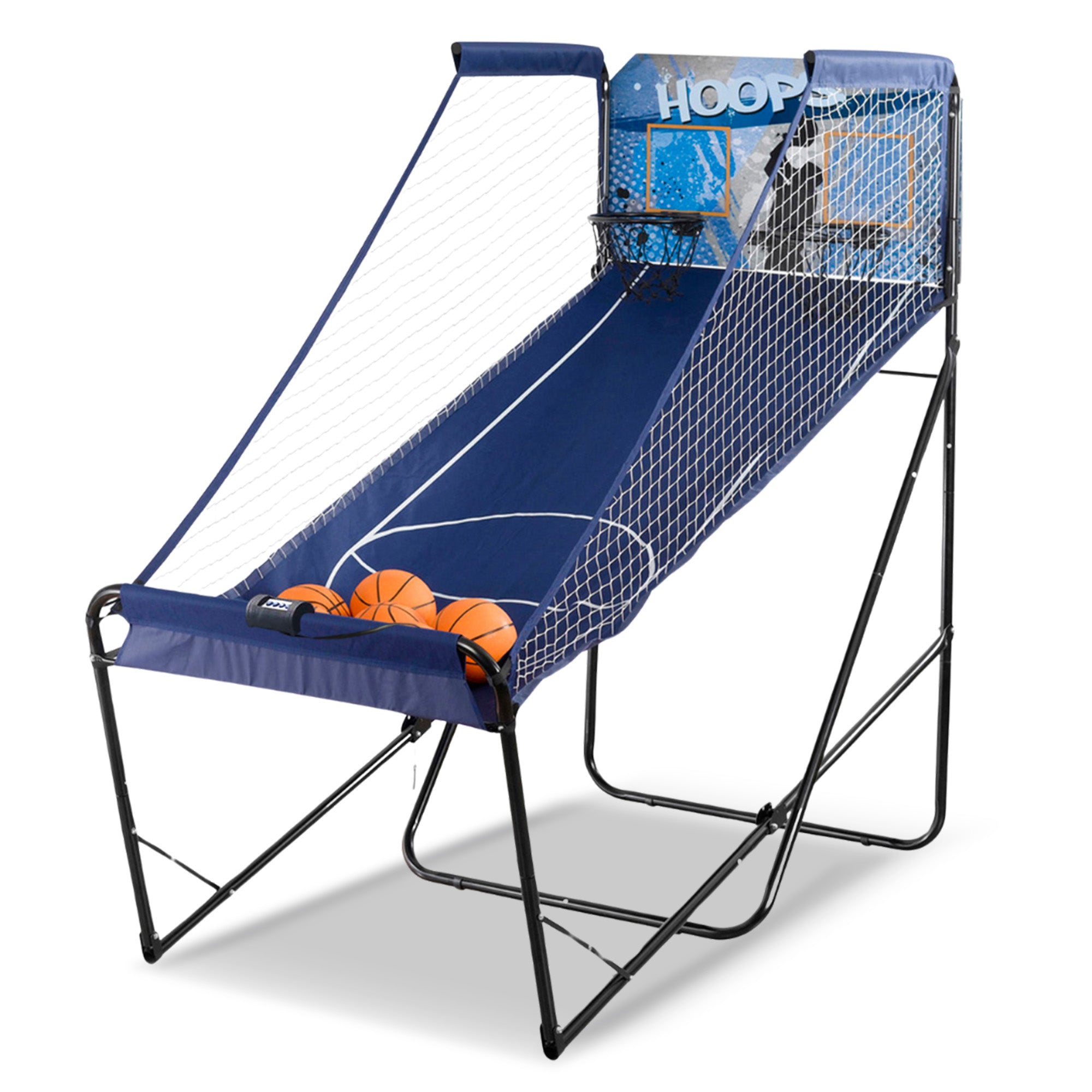 Hoops 81-in Dual Basketball Arcade Game with LED Scoring