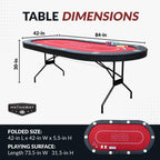 Fourth Street Folding Texas Holdem' Table - image 2