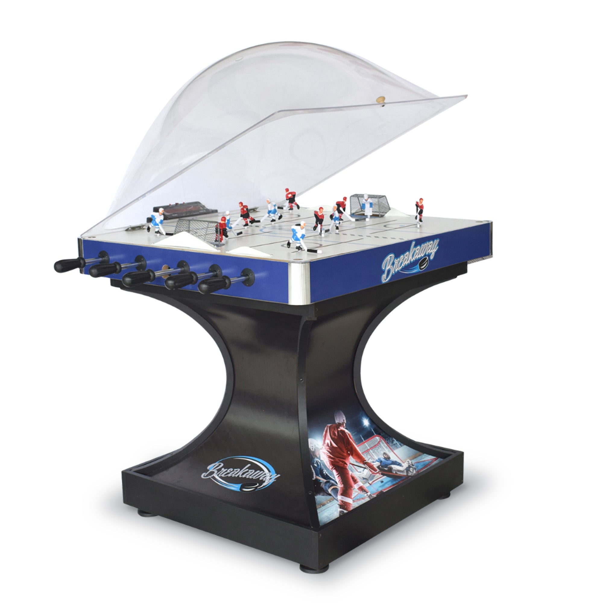 Breakaway 41-in Dome Hockey Table with LED Scoring
