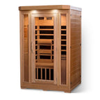 Sonoma 2-Person Hemlock Infrared Sauna with 6 Carbon Heaters