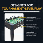 Hurricane 54-in Foosball Table - Dark Walnut - image 3