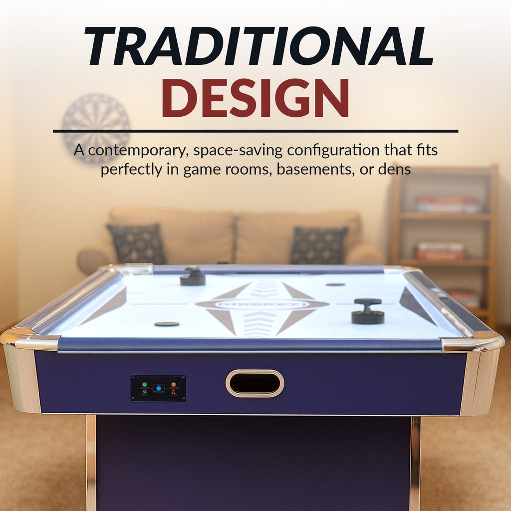 Phantom II 90-in Air Hockey Table with LED Scoring and Lights - image 7