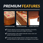Merlot 9-ft Shuffleboard Table - Walnut Finish - image 5