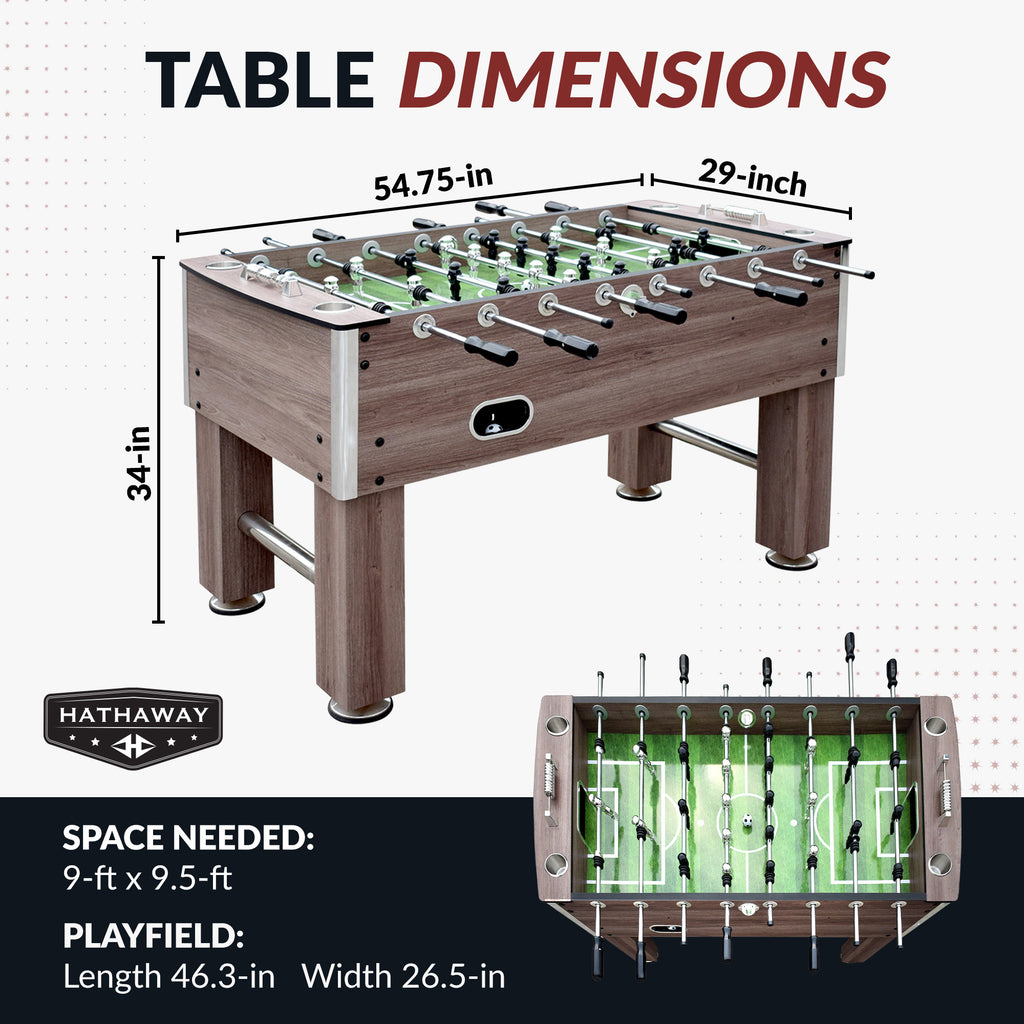 Driftwood 56-in Foosball Table - image 2