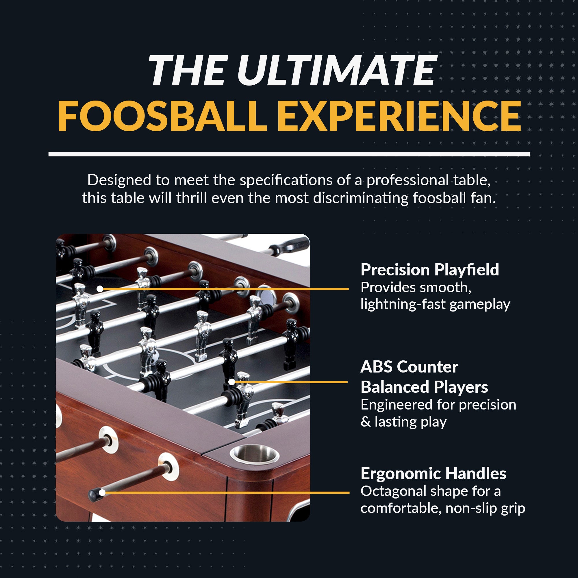 Millennium 55-in Foosball Table - image 3