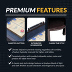 Merlot 12-ft Shuffleboard Table - Espresso Finish - image 5