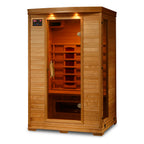 Coronado 2-Person Hemlock Infrared Sauna with 5 Ceramic Heaters