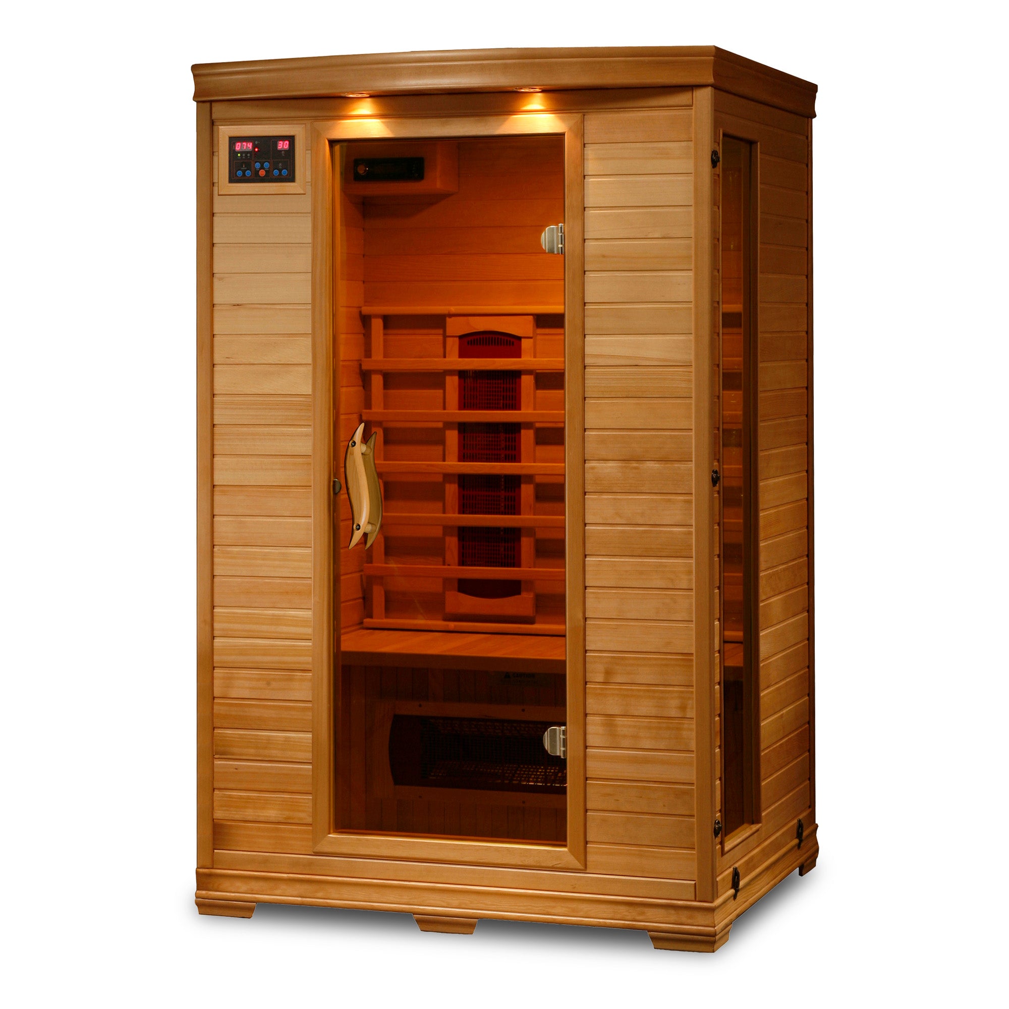 Coronado 2-Person Hemlock Infrared Sauna with 5 Ceramic Heaters