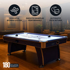 Phantom II 90-in Air Hockey Table with LED Scoring and Lights - image 4